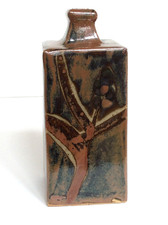 SHOJI HAMADA BOTTLE VASE BERNARD LEACH INTEREST _ 100% GENUINE GUARANTEED & VGC