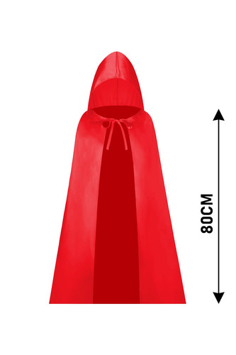 Kids red 80cm long - red, riding