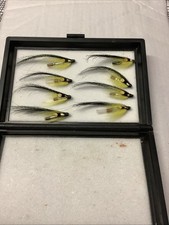 8 Brass Salmon Tube Flies for