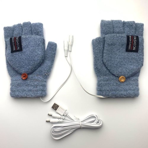 Winter half finger heated - winter,