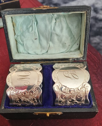 Victorian silver engraved - victorian,