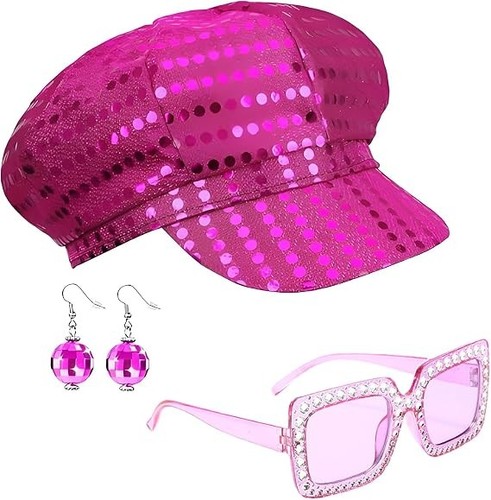 Pcs 70s sequin hat - pcs,