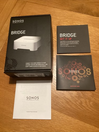 Sonos bridge empty - bridge, box,