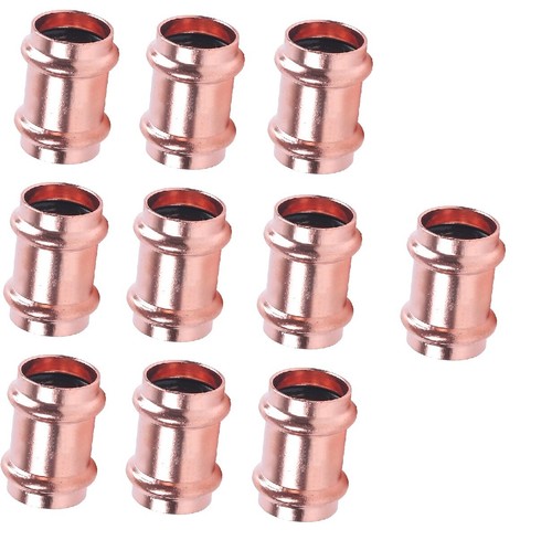 Press copper - (10), 3/4"