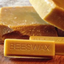 2 x Beeswax Woodturning Sticks - High Shine Beeswax & Hard Finish On Wood