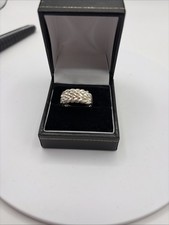 (2271) Sterling Silver 925 Keeper Ring