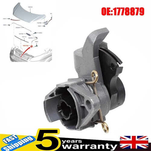 Front bonnet lock barrel - front,