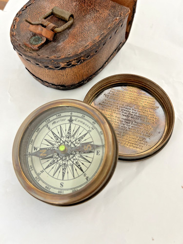 Vintage brass pocket - vintage,