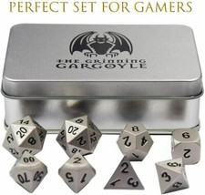 DnD Dice Set Metal Polyhedral