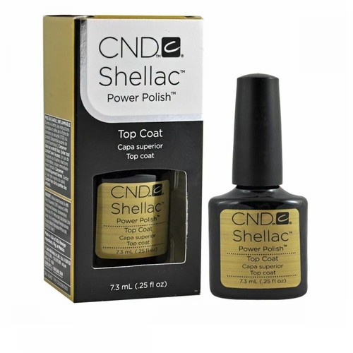 Cnd shellac top coat nail - shellac,
