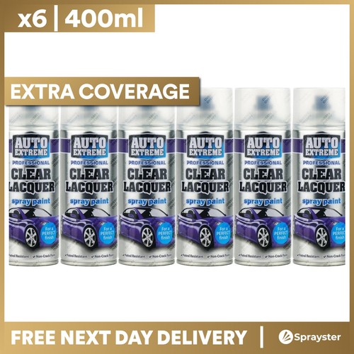 Clear lacquer spray paint - clear,