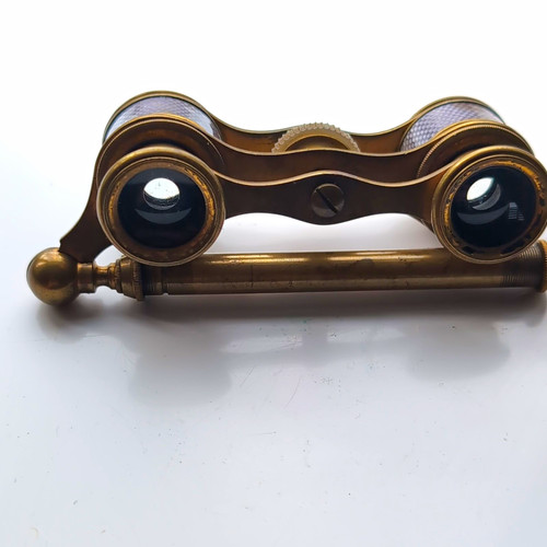 Vintage gold brass folding - vintage,