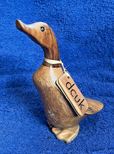 Dcuk carved natural wood - wood, 7.25