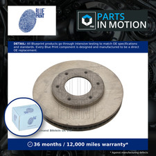 2x Brake Discs Pair Vented fits TOYOTA HI-ACE Mk4 2.4D Front 95 to 01 285mm Set