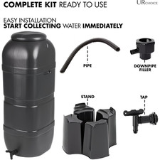 100L Water Butt Barrel