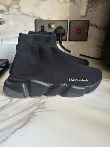 Balenciaga unisex black sock - balenciaga,
