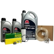 DSG DQ500 7 Speed VAG Gearbox Service Kit Millers Oil DSG Oil Mann Filter Filler