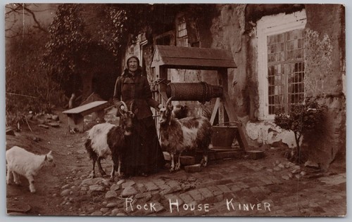 Kinver rock house - rock, with
