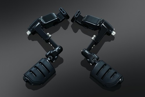 Ergo iii footrests black - footrests,