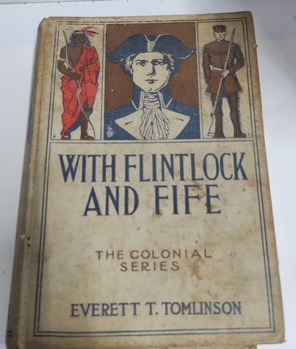 Antique book with flintlock - book,