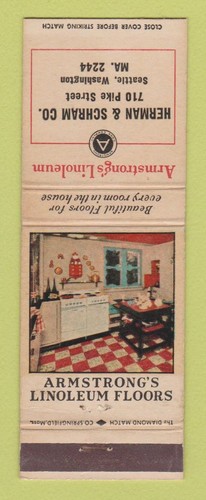Matchbook cover armstrong - matchbook,