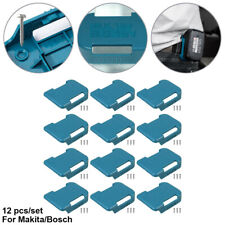 12x Power Battery Mount Hanger Shelf Storage Stand Holder for Bosch Makita 18V