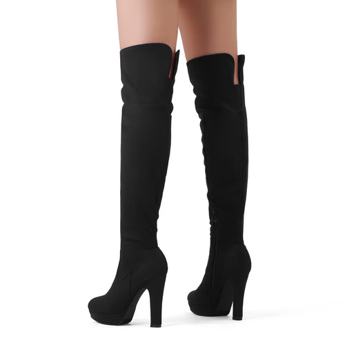 Women thigh high boots - high,