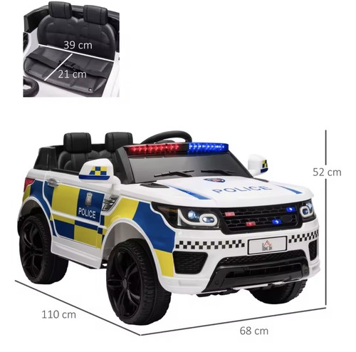 12v ride police - ride,