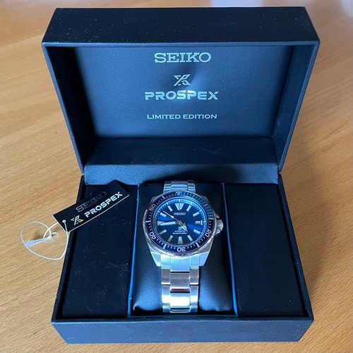 Seiko samurai blue lagoon - blue,