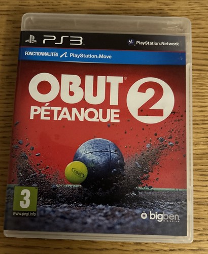 Obut petanque ps3 game - obut,