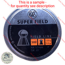 RWS Super Field .22/5.5mm Sample (Qty 50) Pellets S248