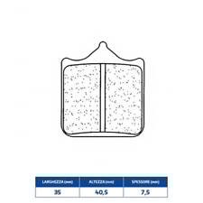 Racing Front Brake Pads For Husqvarna 701 SUPERMOTO 690 2016-2020