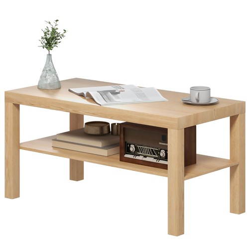 Homcom coffee table with - homcom,