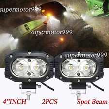 2Pcs 4"INCH 240W LED Work