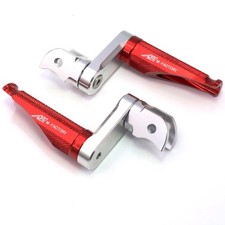 For Honda VFR 800 19 20 21 22 SHINOBI Front Foot Pegs 40mm Lower Red