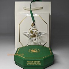 Swarovski Crystal 2025 ANNUAL EDITION LARGE CHRISTMAS ORNAMENT 5691172 AUTHENTIC
