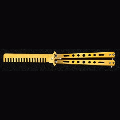 Metal butterfly balisong toy - metal,