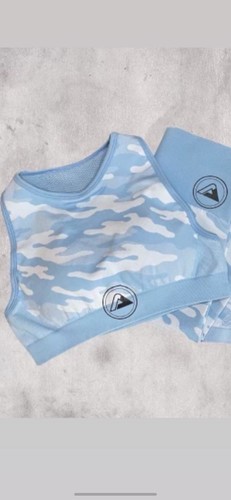 Blue camo sports - bra-, bankrupt