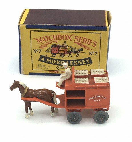 Matchbox horse drawn milk - 7a,