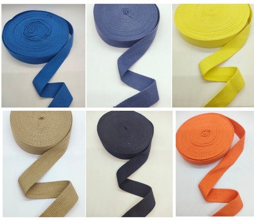 Heavy duty cotton webbing - cotton,