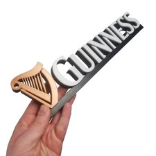 Guinness 3d Printed Free Standing Display / Ideal for your Man Cave / Home Bar