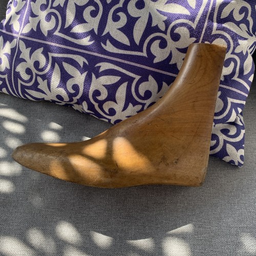 Antique wooden shoe last - antique,