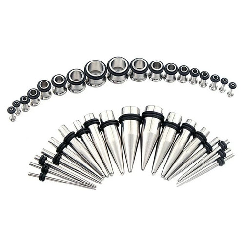 36x surgical steel ear - ear, taper