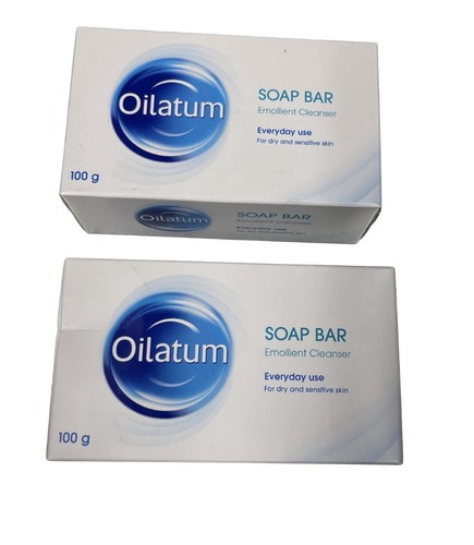 2x100gm oilatum soap bar - 2x100gm,