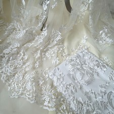 Vintage Bridal Lace Fabric