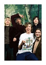Sonic Youth 1 mounted reproduction printed poster with choice of frame