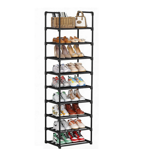 Tall shoe rack - rack, narrow