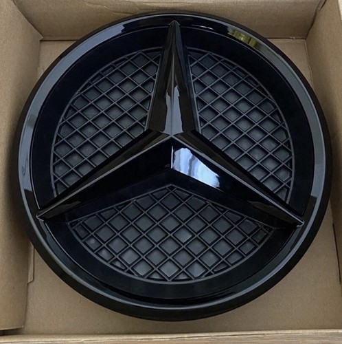 Mercedes gloss black front - mercedes,