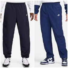 Nike Mens Woven Cargo Joggers Black Grey Navy For Sale S-2XL
