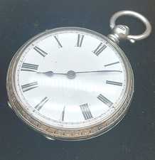 ANTIQUE SILVER POCKET WATCH